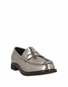 Brunello Cucinelli Womens Loafers in Silver
