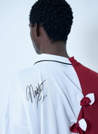 Martine Rose Logo Motif College Football Top