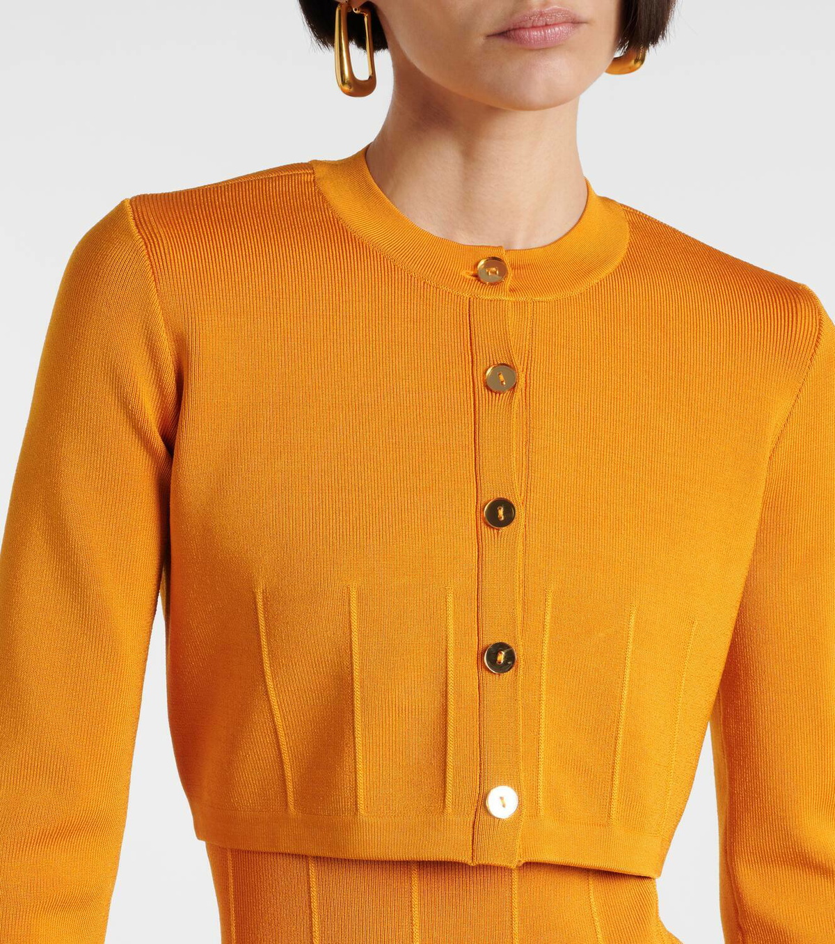 Galvan Atalanta cropped cardigan