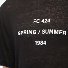 424 Men's Fc 1984 Logo T-Shirt in Black