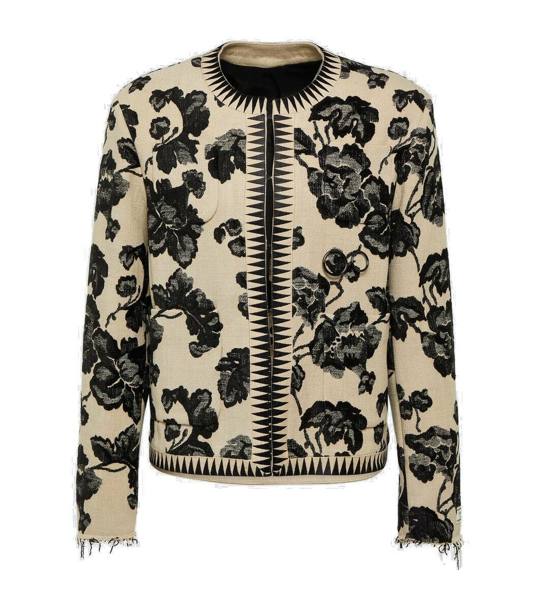 Photo: Undercover Floral jacquard jacket