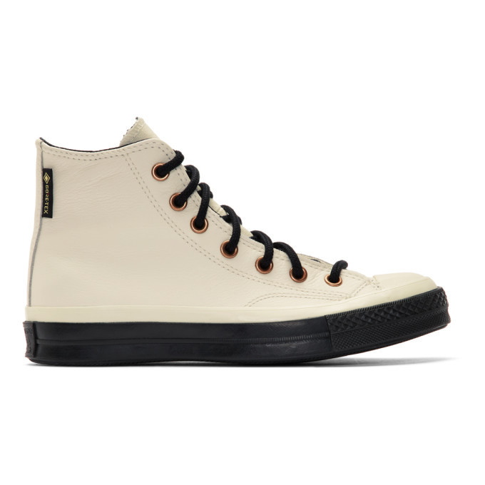 Photo: Converse Off-White GORE-TEX Chuck 70 Hi Sneakers