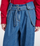 Loewe Belted wide-leg jeans