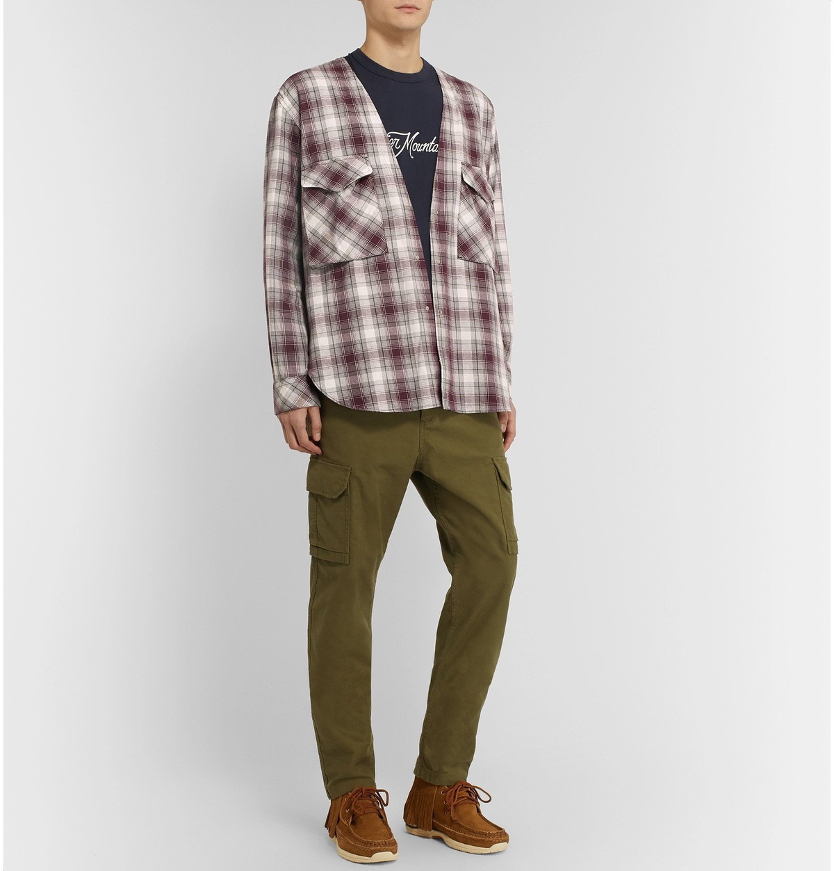 Carpenter shirt jacket cotton flannel hotsell