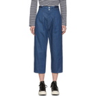 Chimala Indigo European Army Trousers