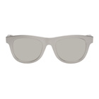 Bottega Veneta Silver Aluminum Sunglasses