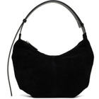 Nothing Written Black HT Suede Shoulder Bag