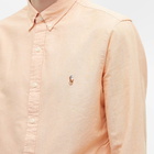 Polo Ralph Lauren Men's Slim Fit Button Down Oxford Shirt in Spring Orange