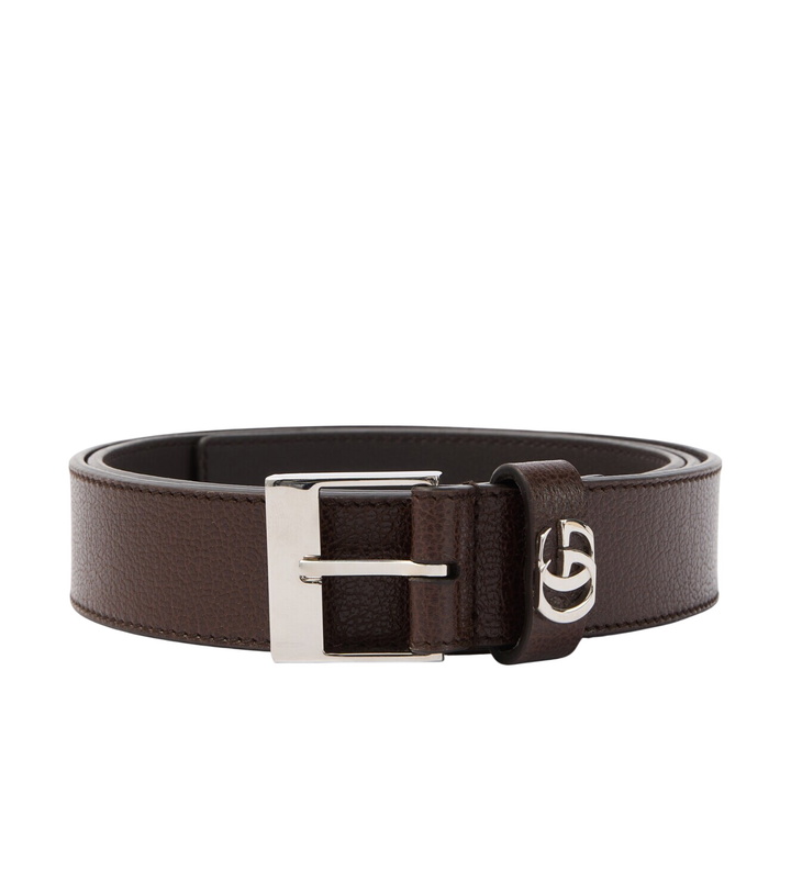 Photo: Gucci Double G leather belt