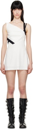 HYEIN SEO White Halter Minidress