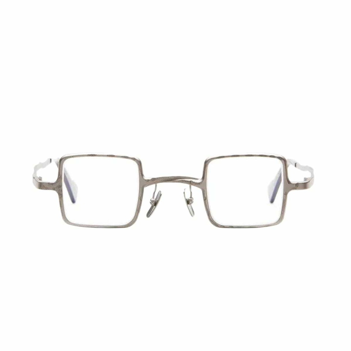 Photo: Kuboraum Maske Z21 Micrometal Z Sm Silver Matt Glasses