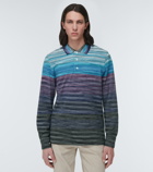 Missoni - Striped cotton piqué polo sweater