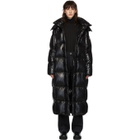 Moncler SSENSE Exclusive Black Down Parnaiba Coat