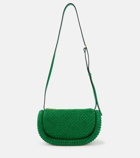 JW Anderson - Bumper-12 suede shoulder bag