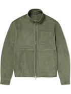 Mr P. - Suede Jacket - Green