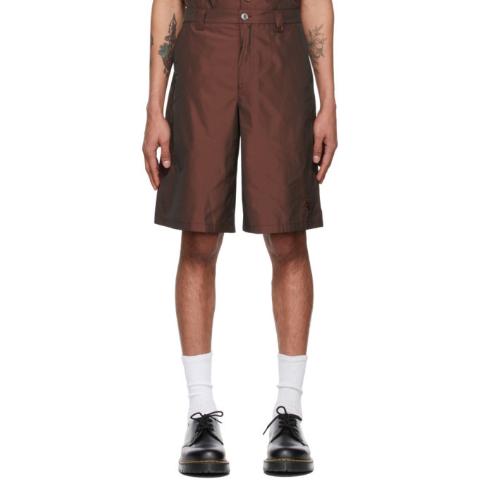 Photo: Marc Jacobs Burgundy Heaven by Marc Jacobs Wide Shorts