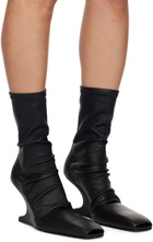 Rick Owens Black Porterville Cantilever Boots