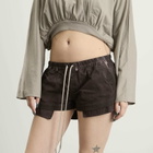 Rick Owens DRKSHDW Women's Fog Boxers in Grape