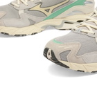 Mizuno WAVE RIDER 10 "PREMIUM" Sneaker in Opal Gray/Pristine/Creme De Menthe
