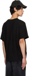 ALEXANDER DIGENOVA Black Scrap Inside Out T-shirt