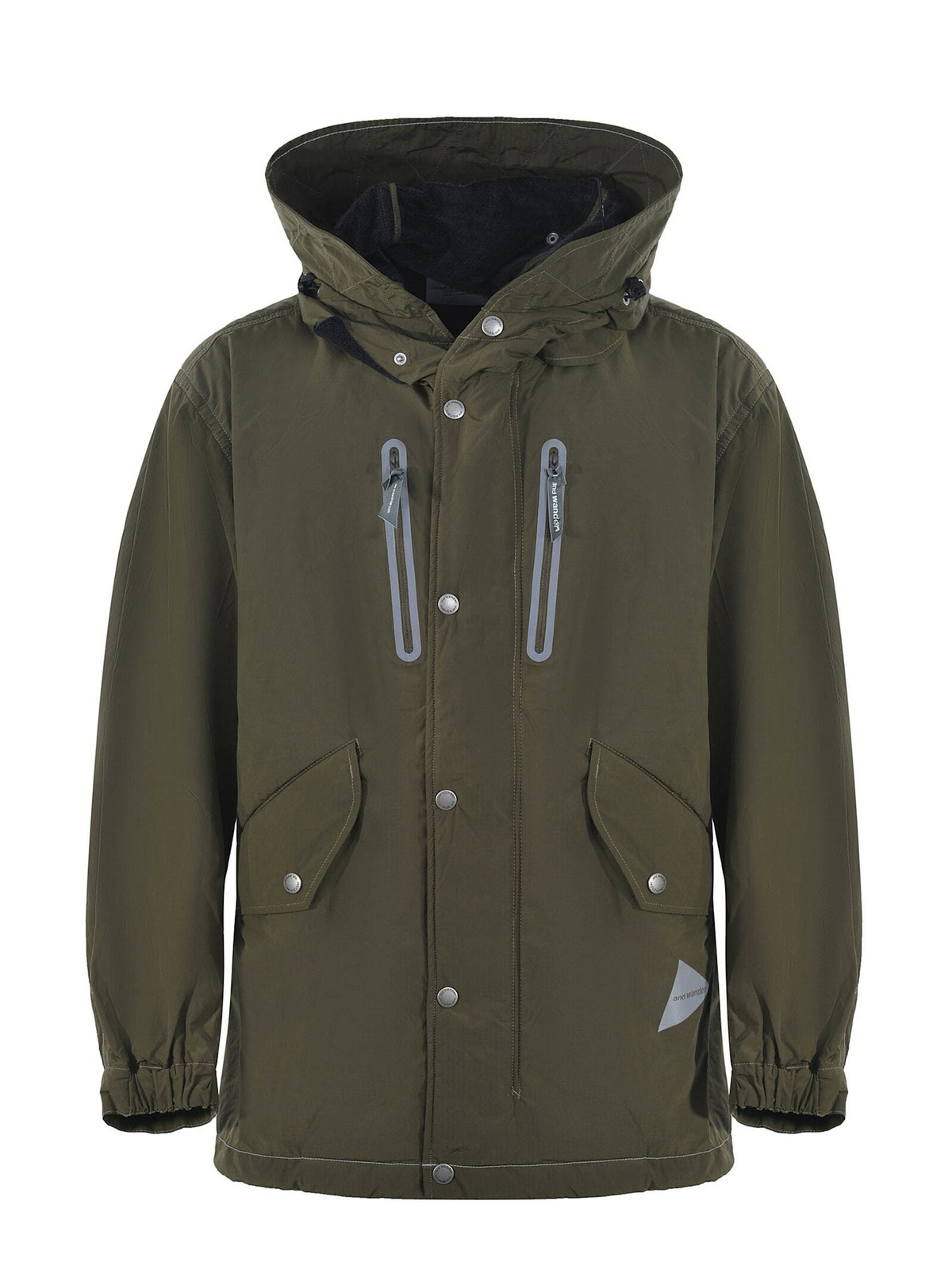 And Wander - Primaloft Rip Coat in Grey and Wander And Wander - Primaloft Rip Coat in Grey and Wander