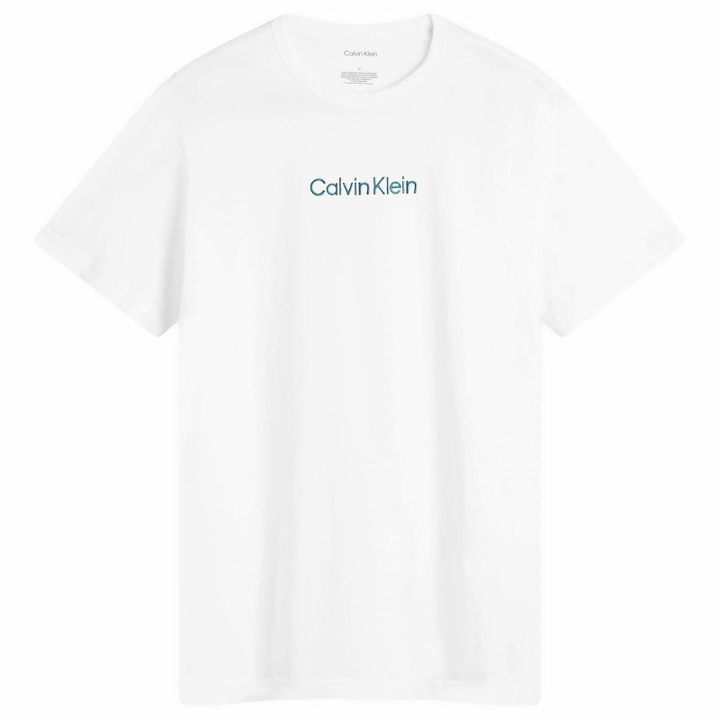 Photo: Calvin Klein Men's Crew Neck T-Shirt in White