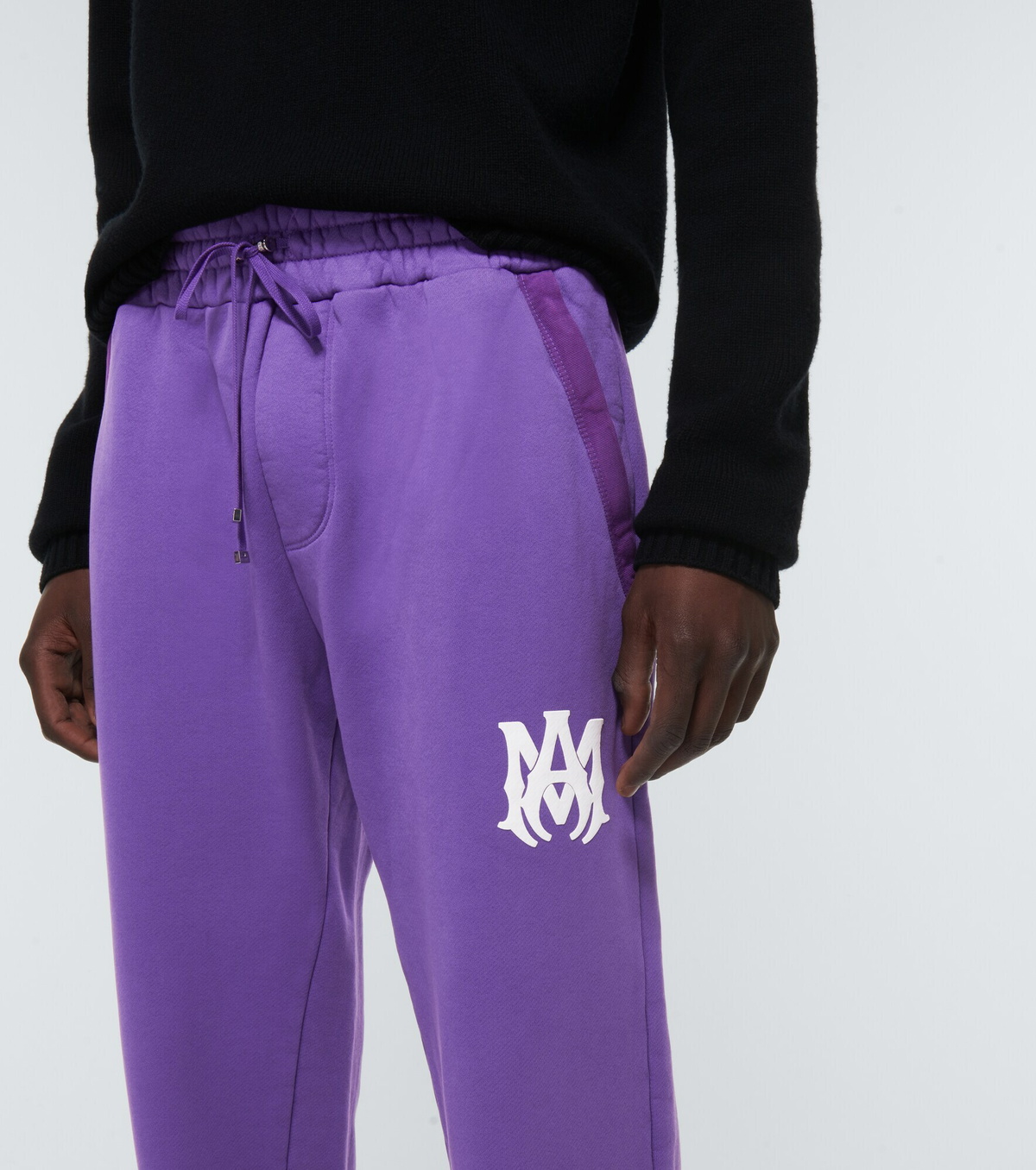 Amiri - Logo cotton jersey sweatpants Amiri