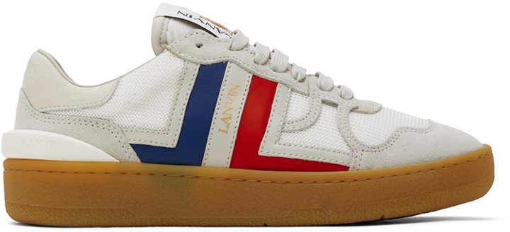 Photo: Lanvin White Clay Sneakers