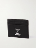 Serapian - Space Invaders Printed Stepan Coated-Canvas and Leather Cardholder