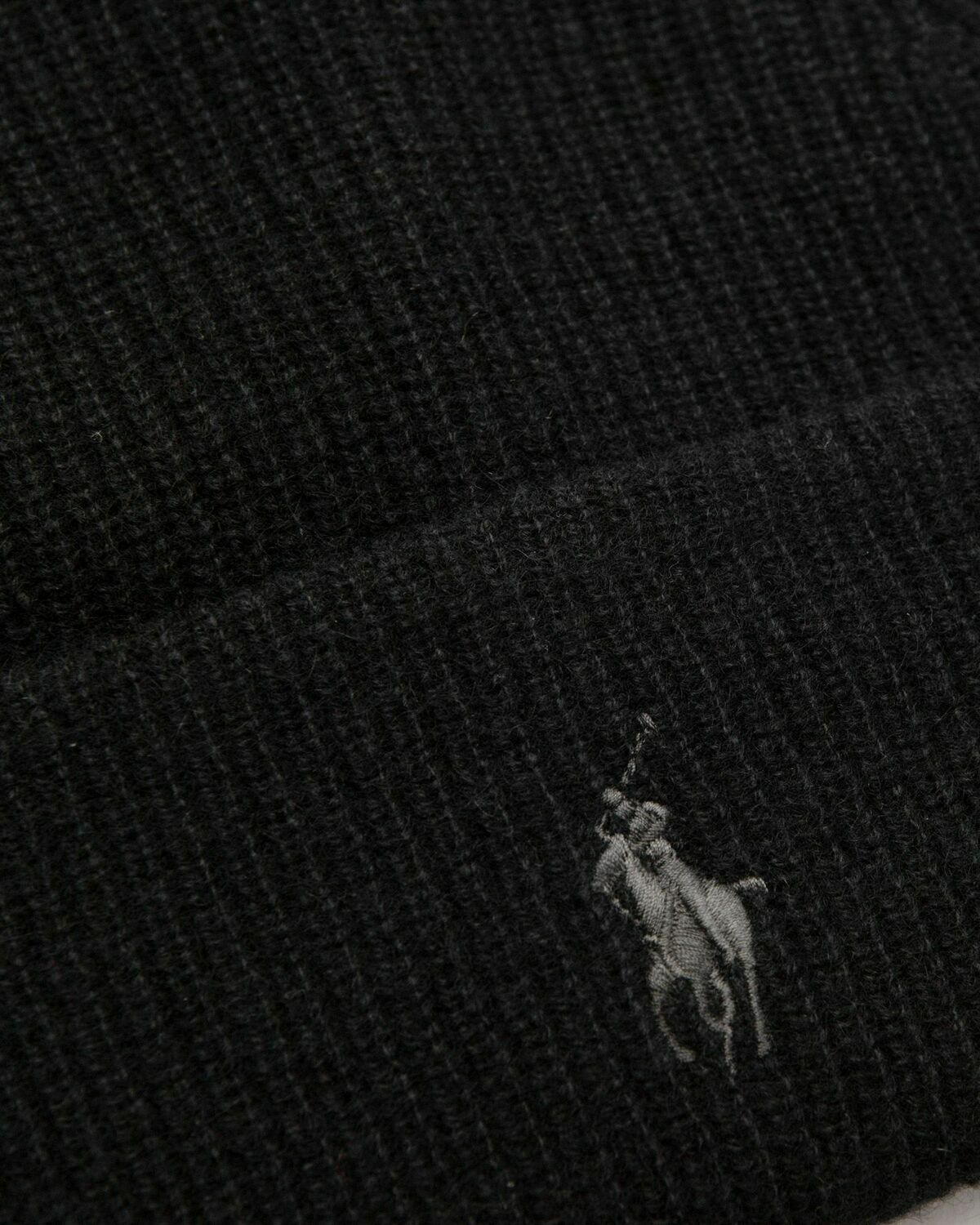 Polo Ralph Lauren Cold Weather Hat Black Beanies