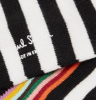 Paul Smith - Striped Stretch Cotton-Blend Socks - Multi