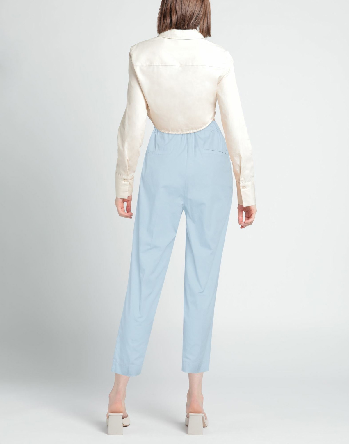 Jucca Womens Pants Sky in Blue