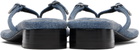Paloma Wool Blue Mica Sandals