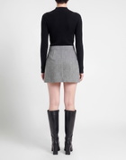 The Mannei Womens Mini skirt in Grey