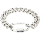 IN GOLD WE TRUST PARIS Curb Chain Bracelet