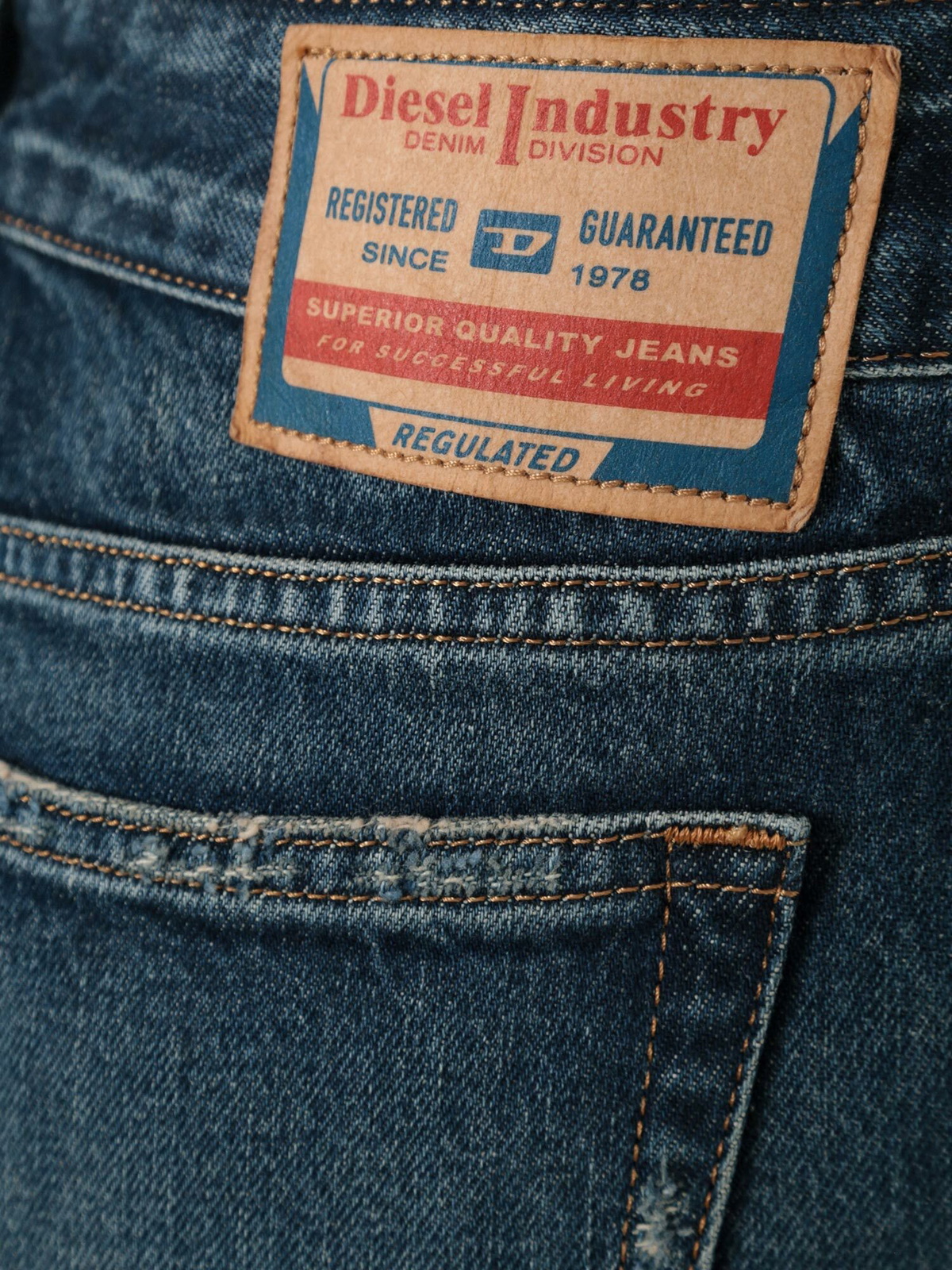 Diesel Jeans Blue Womens Diesel