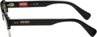 Kenzo Black & Gold Kenzo Paris Boke Flower Glasses