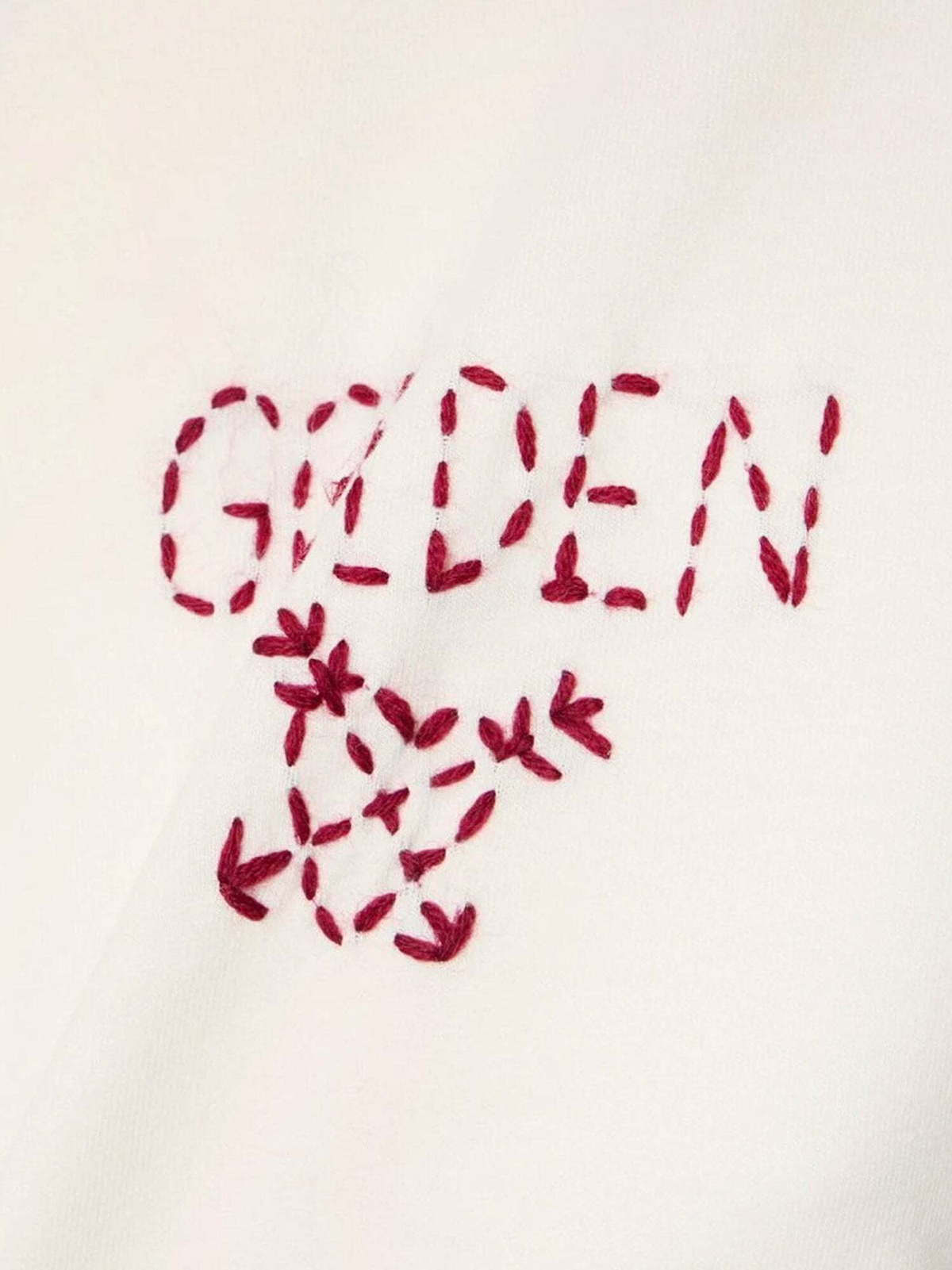 Golden Goose Deluxe Brand T Shirt Beige Womens Golden Goose