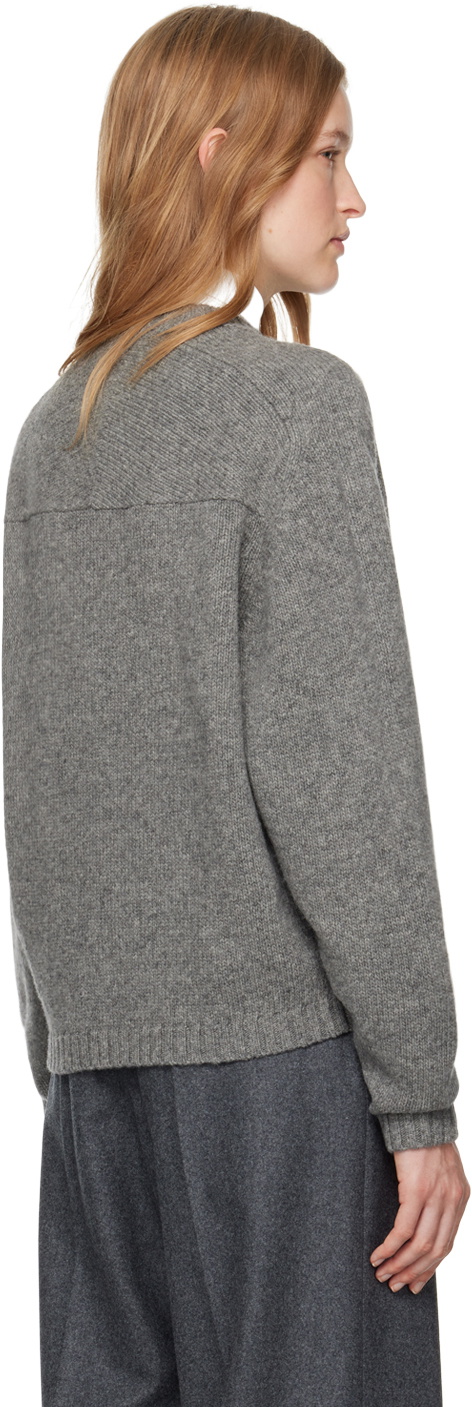 Carven Gray Crewneck Sweater