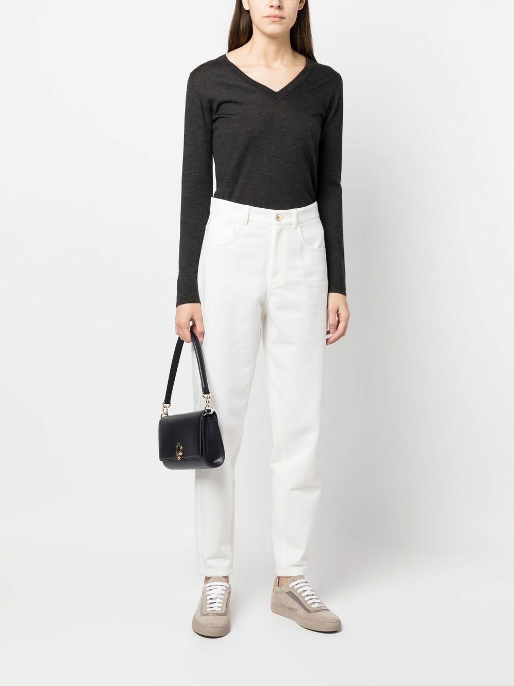 BRUNELLO CUCINELLI - Baggy Cotton Trousers Brunello Cucinelli