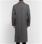 Joseph - Glastonbury Double-Breasted Cotton-Blend Overcoat - Charcoal