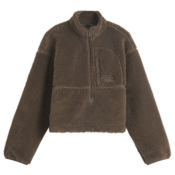 Photo: The North Face Women's Extreme Pile Pullover in Smokey Brown