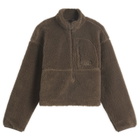 The North Face Women's Extreme Pile Pullover in Smokey Brown