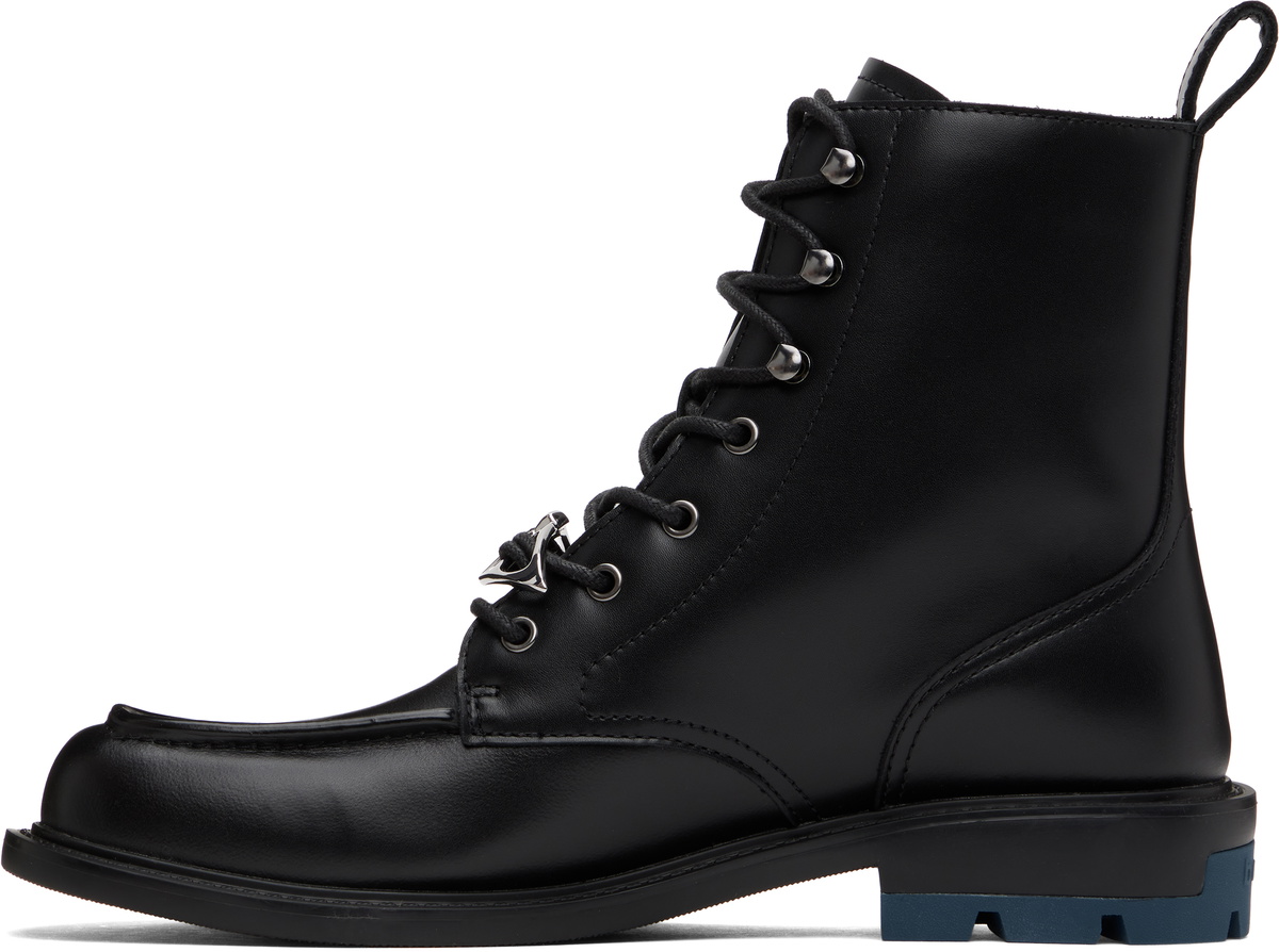 both Black Re:Re Dressy Laced Boots