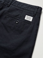 Norse Projects - Aros Heavy Straight-Leg Organic Cotton Trousers - Blue