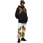 Versace Jeans Couture Black Institutional Logo Hoodie