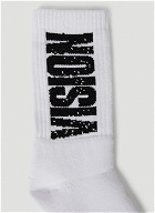 OG Vision Logo Socks in White