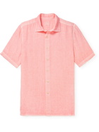 120% - Linen-Gauze Shirt - Pink
