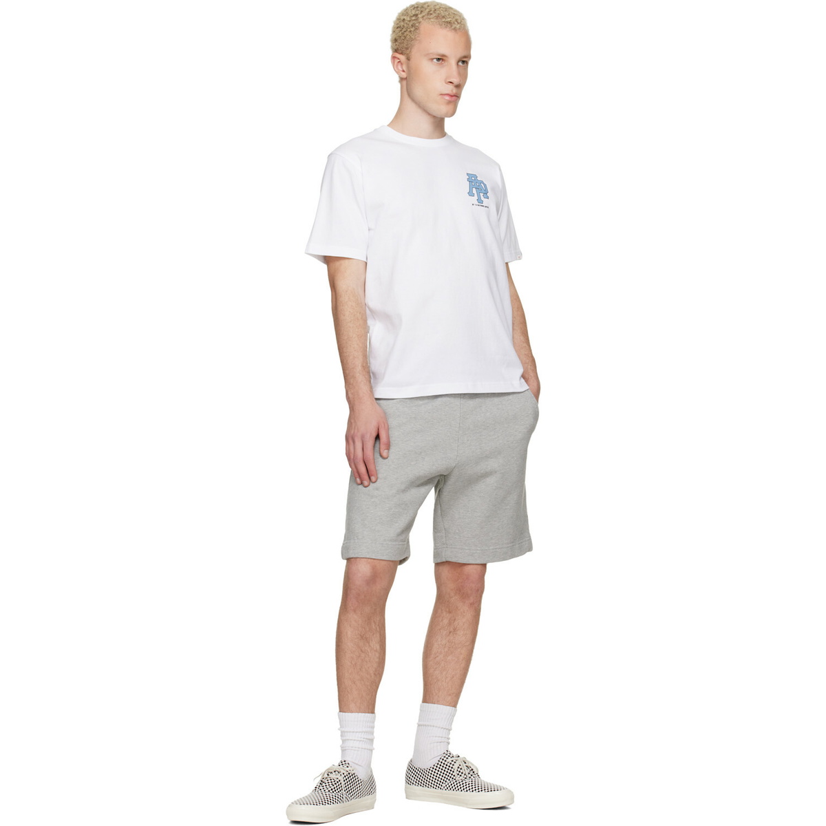 AAPE by A Bathing Ape White Logo T-shirt