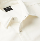 Resort Corps - Printed Denim Overshirt - White
